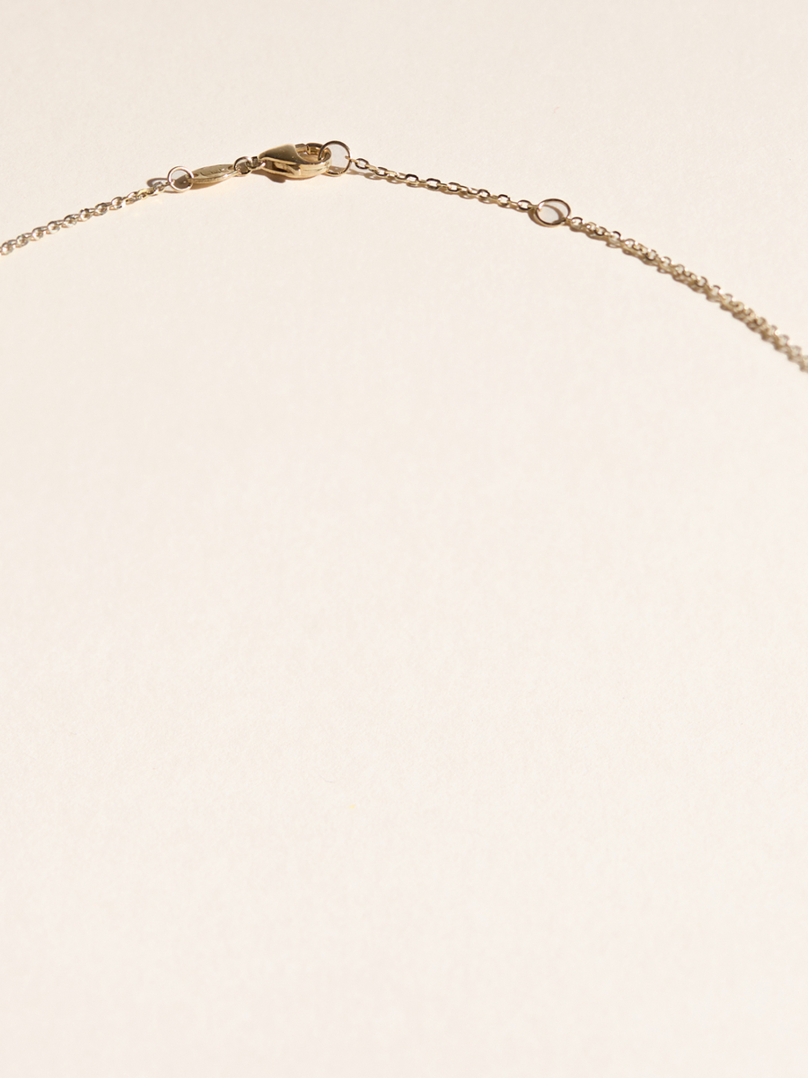 Miranda Mother Of Pearl Clover Necklace