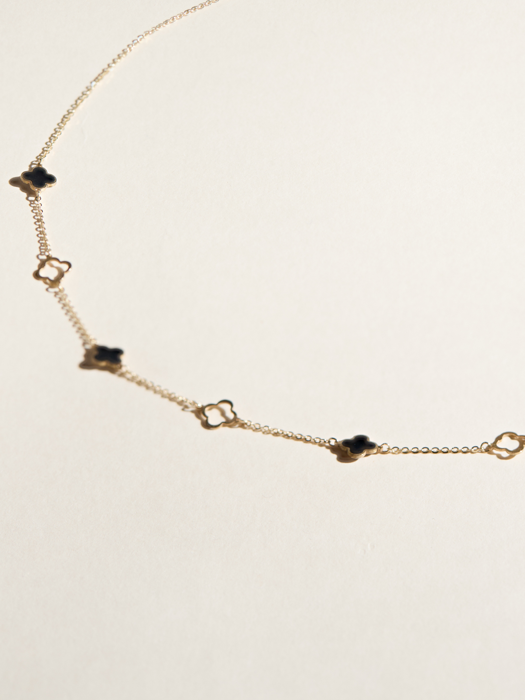 Charlotte Mini Clovers Necklace