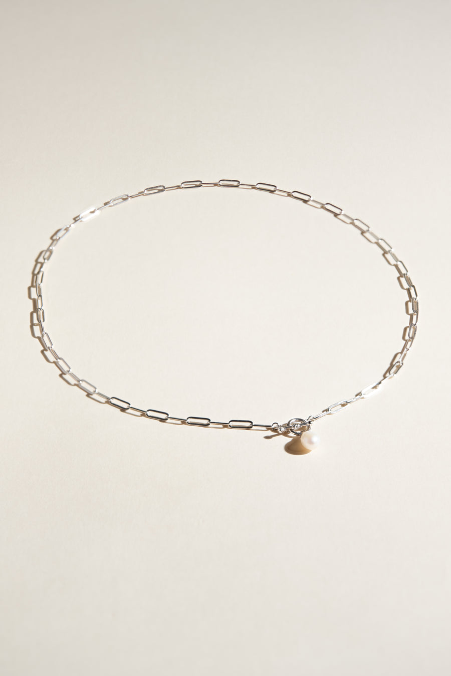 Zoe Paper Clip Necklace