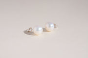 Louise Medium White Pearls