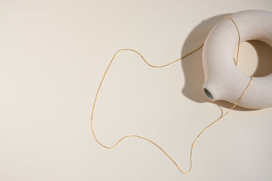 NO.3 Refine Long Chain Necklace