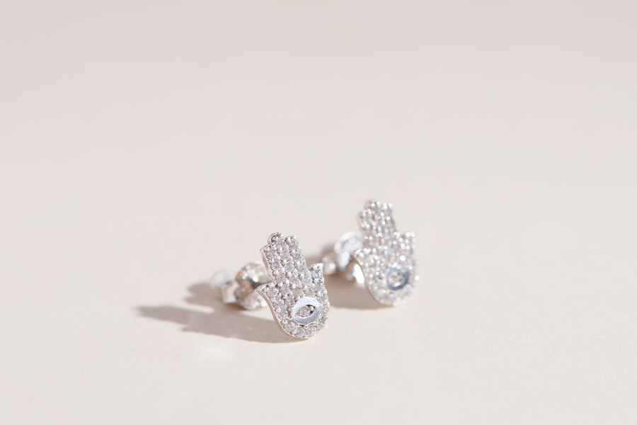 Tara Hamsa Studs