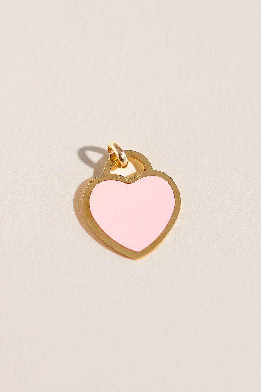 Tiffany Pink Heart Charm