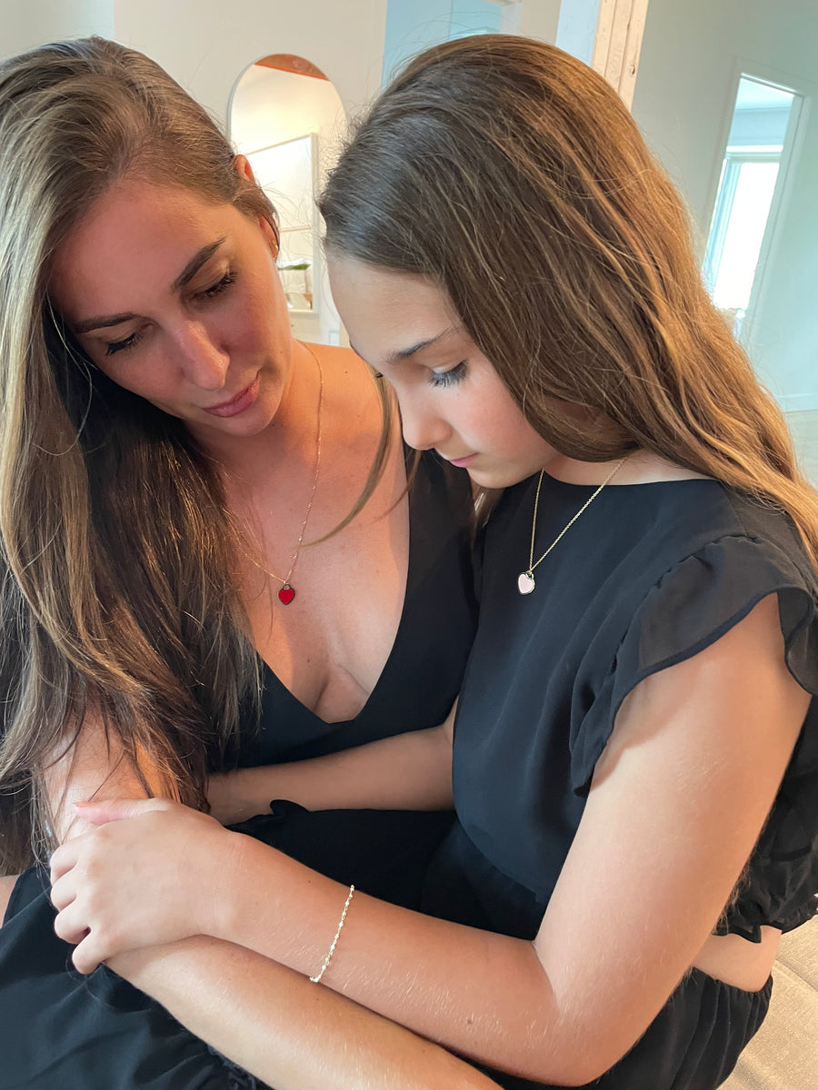 Tiffany Pink Heart Charm