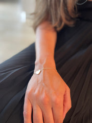 Lea Pearl Heart Bracelet