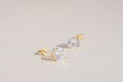 Boucles d'oreilles Julie scintillantes grand format