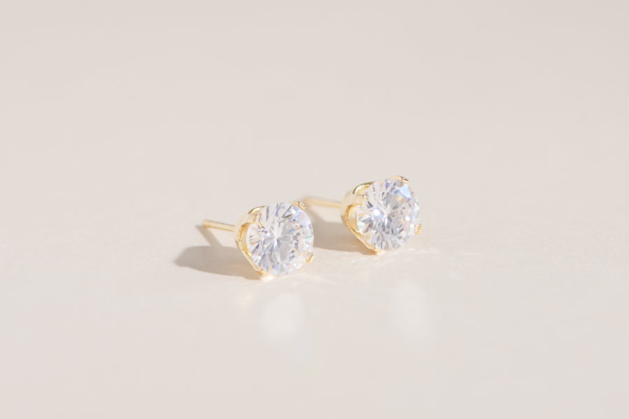 Boucles d'oreilles Julie scintillantes grand format