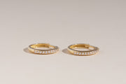 Boucles d'oreilles Victoria huggies scintillantes