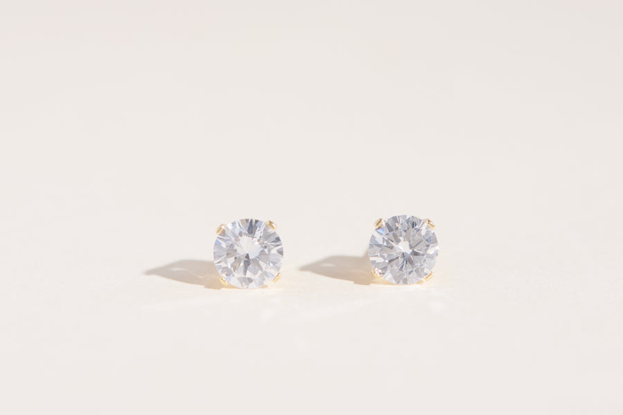 Boucles d'oreilles Julie scintillantes grand format