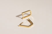 Boucles d'oreilles Christina huggies en or jaune