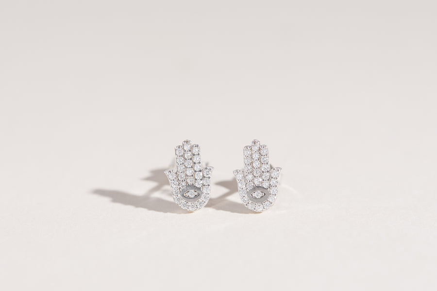 Boucles d'oreilles Tara Hamsa