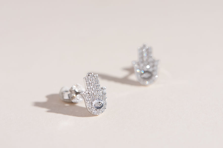 Boucles d'oreilles Tara Hamsa