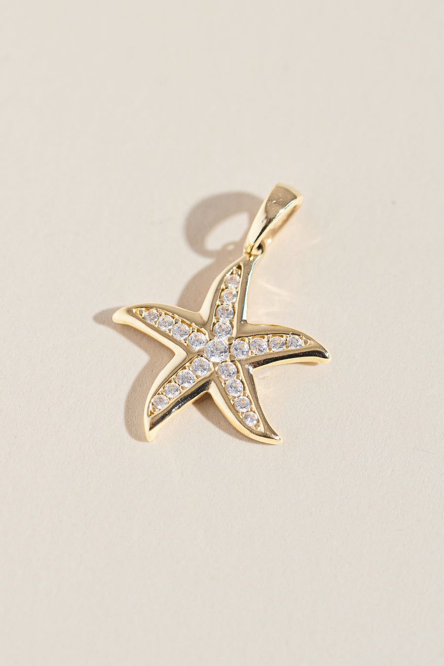 Ariel Sparkling Starfish Pendant