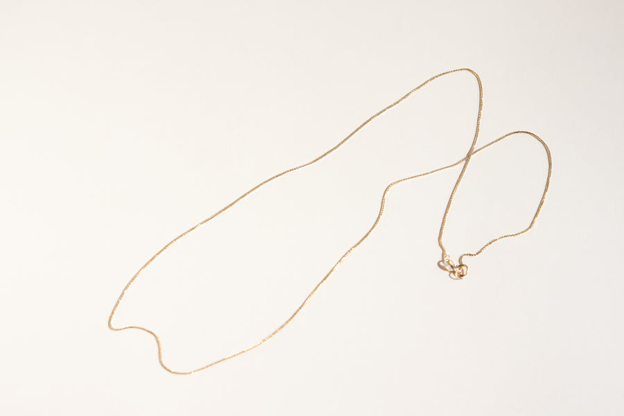 NO.2 Refine Chain Necklace (16 inches)