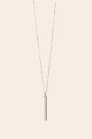 Mila Mini Sparkling Bar Necklace