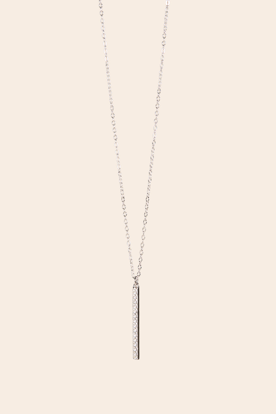 Mila Mini Sparkling Bar Necklace