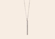 Mila Mini Sparkling Bar Necklace