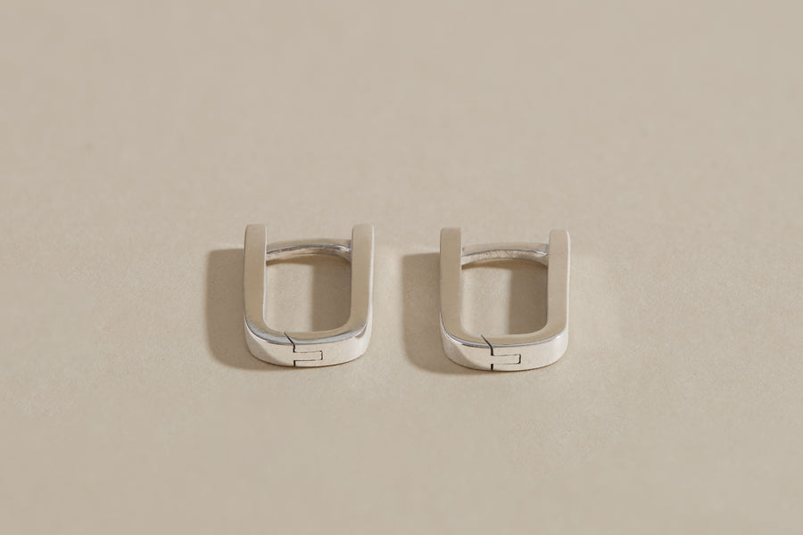Christina White Gold Huggies