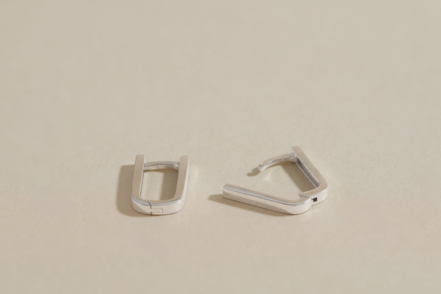 Christina White Gold Huggies