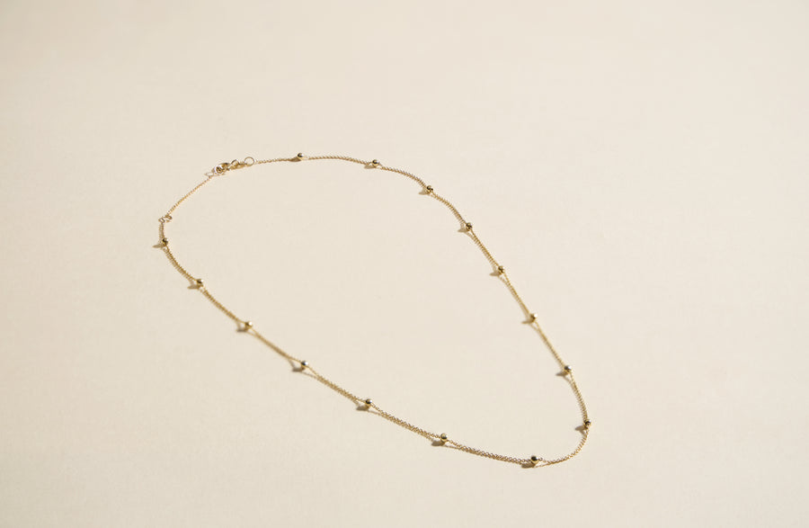 No.6 beaded chain