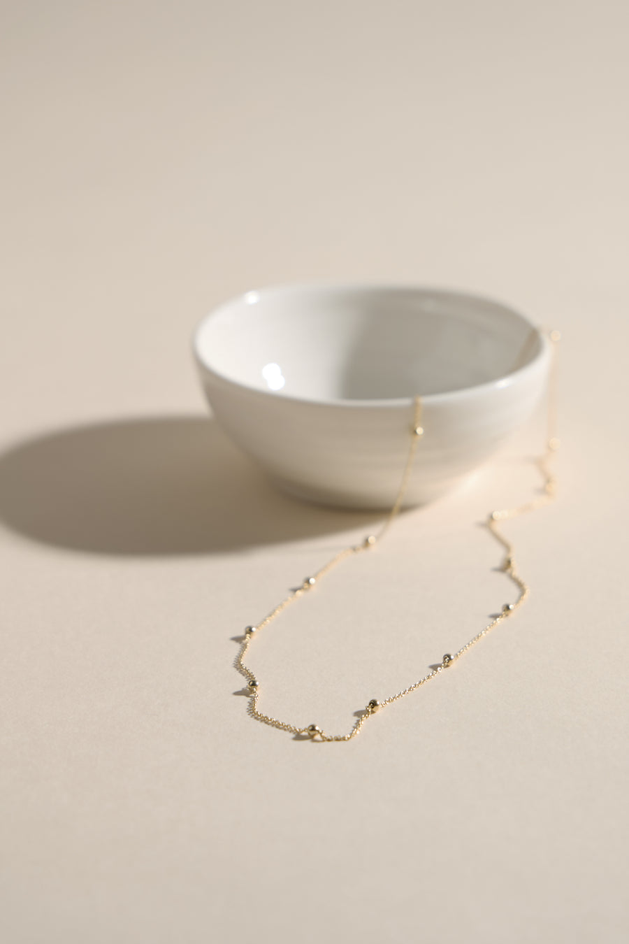 No.6 beaded chain