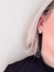 Boucles d’oreilles Victoria  pavés scintillants