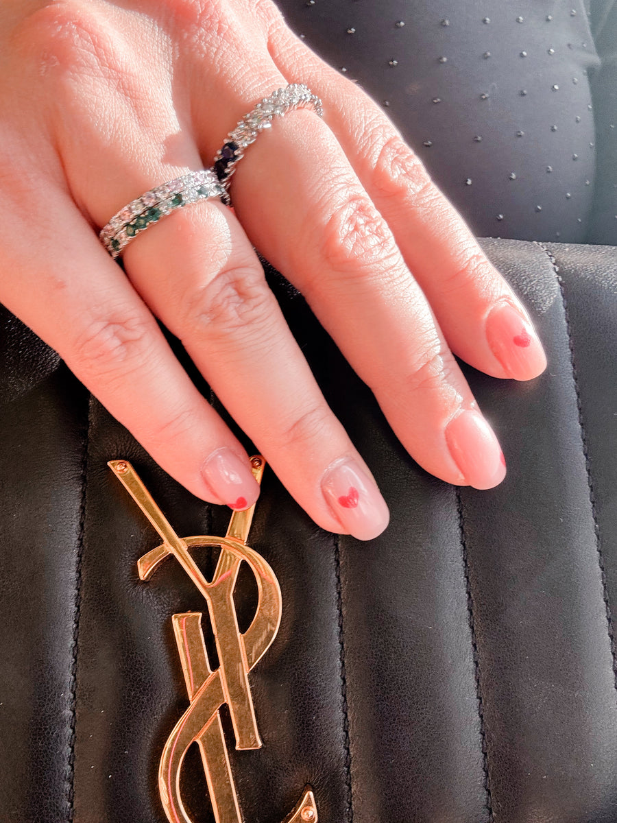 Sabrina Green Sparkling Ring