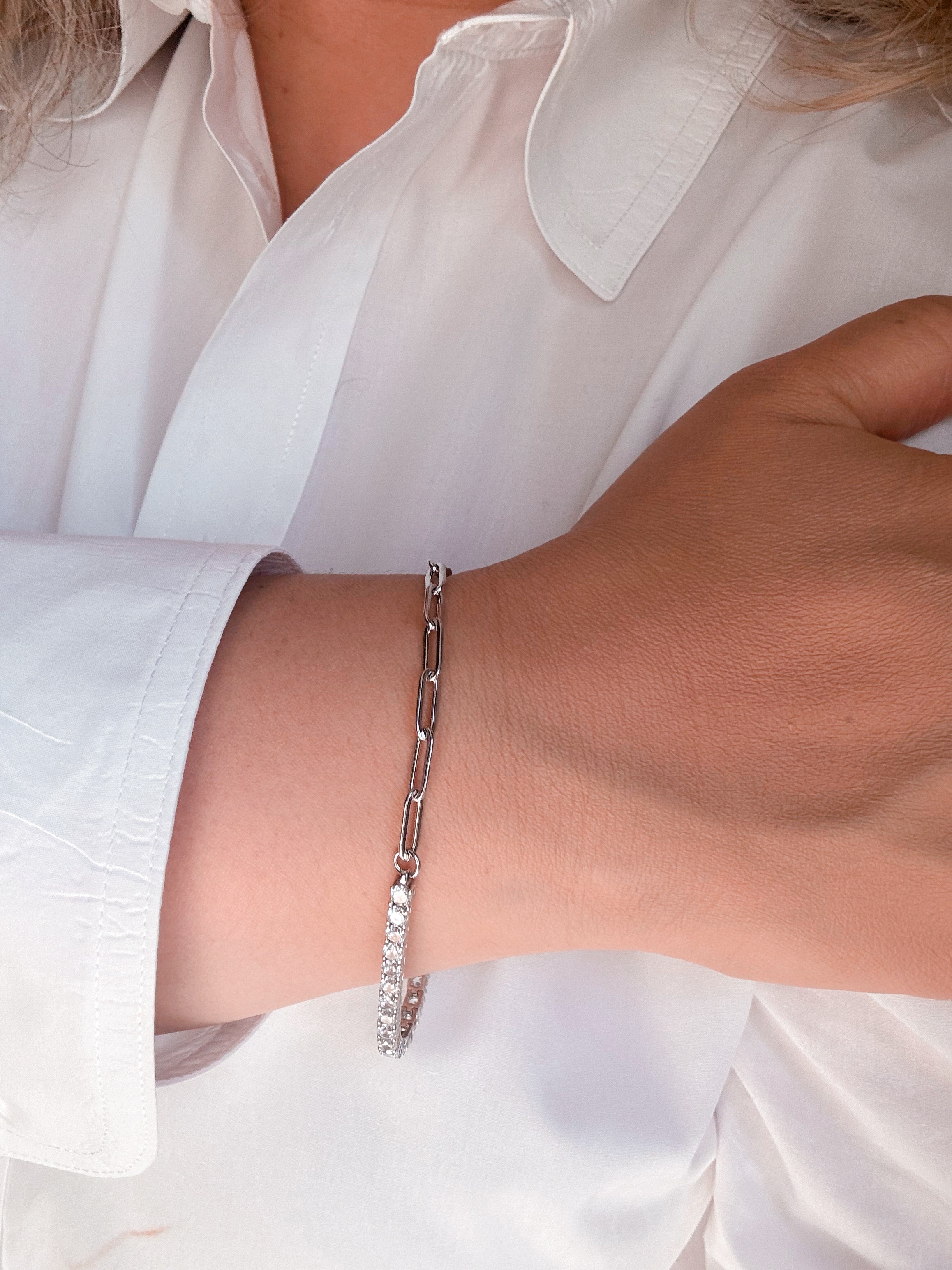 Megan luxe tennis bracelet
