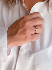 Ariana Rose Gold V Ring