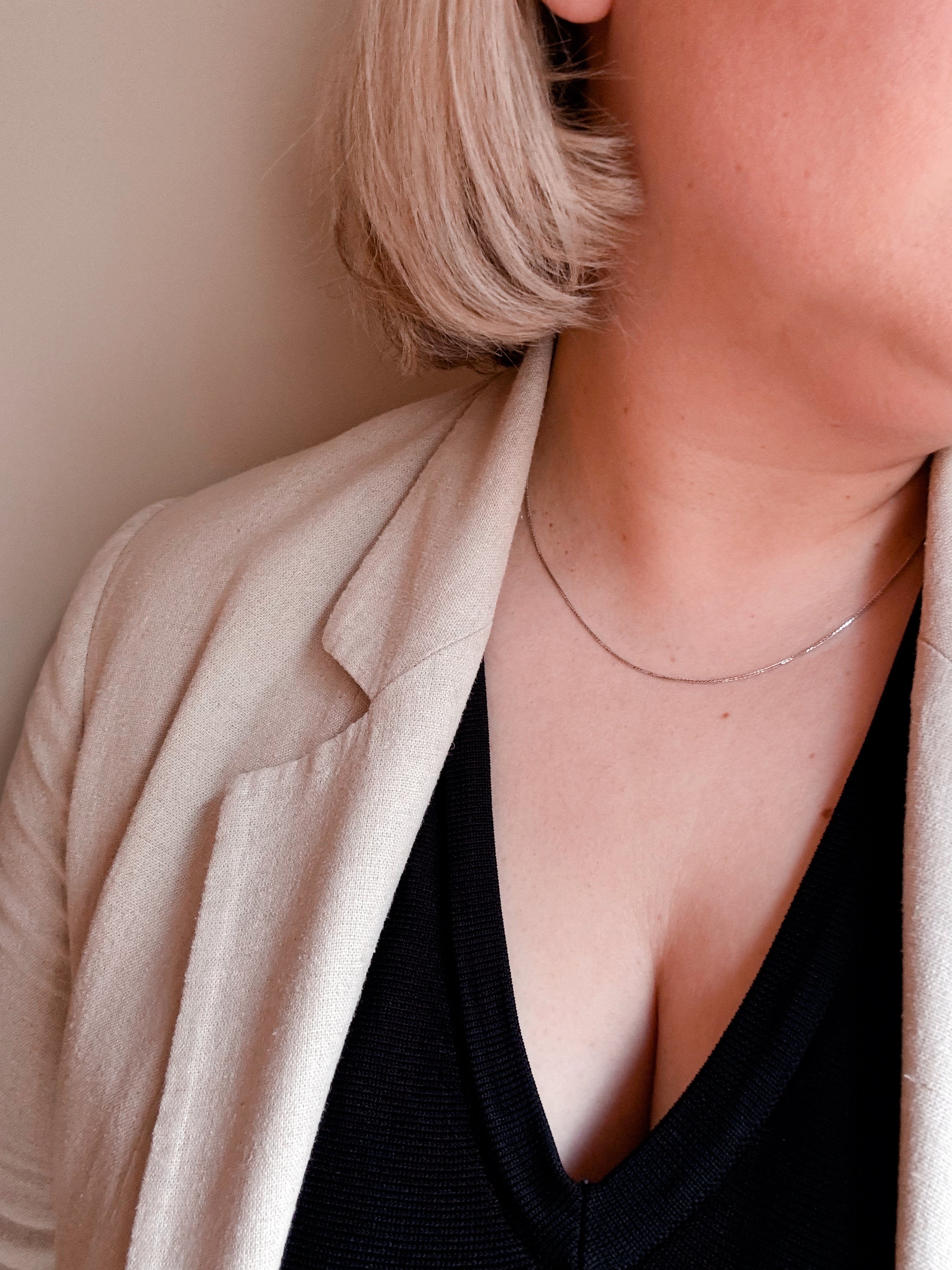 NO.4 Refine Long Chain Necklace