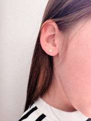 Boucles d'oreilles petites marguerites