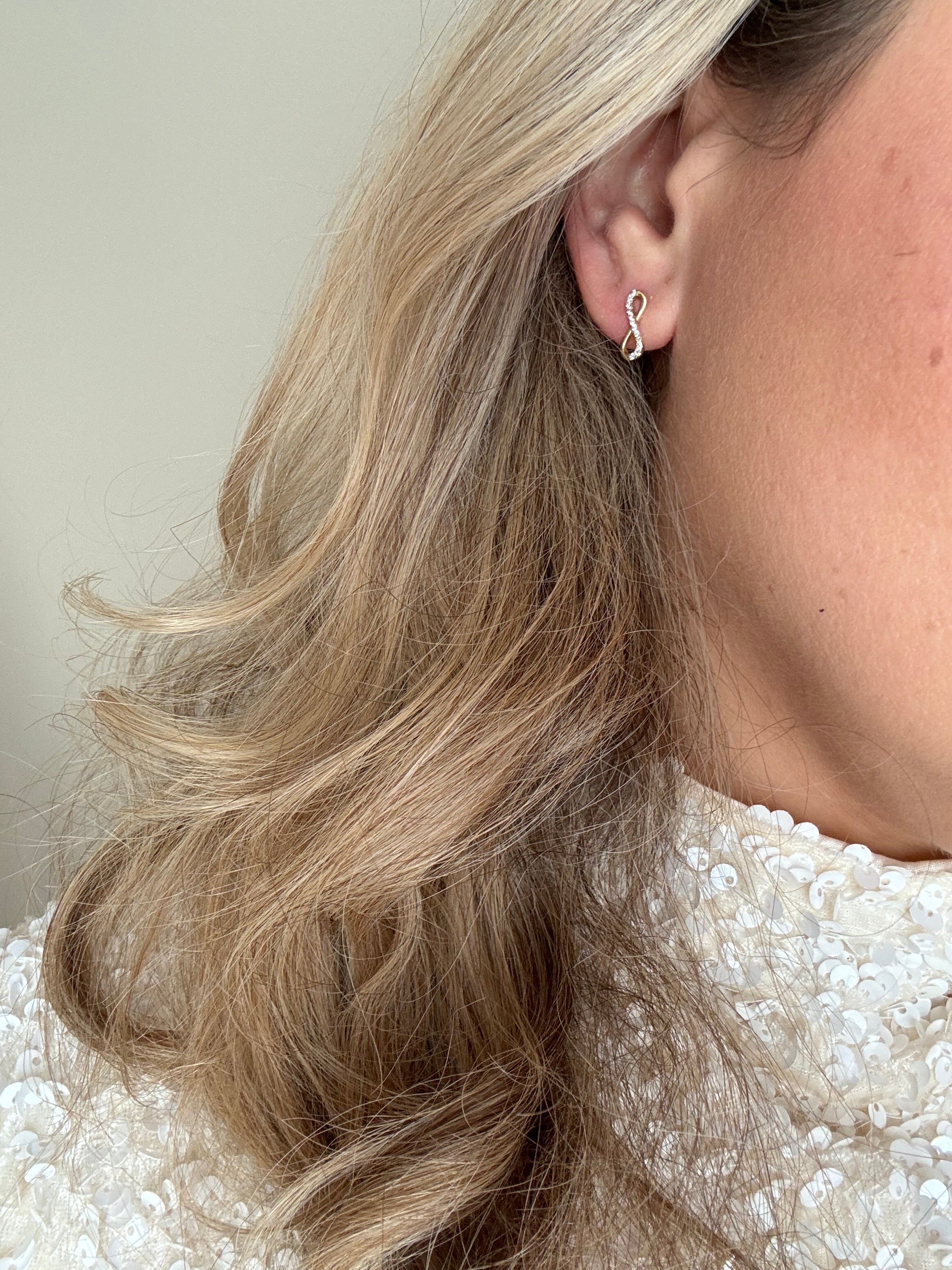 Boucles d'oreilles Jennifer Amour Infini