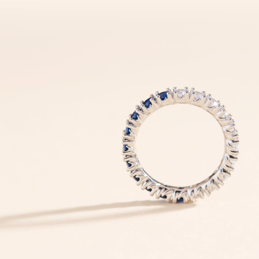 Sabrina Chunky Double Sparkling Ring