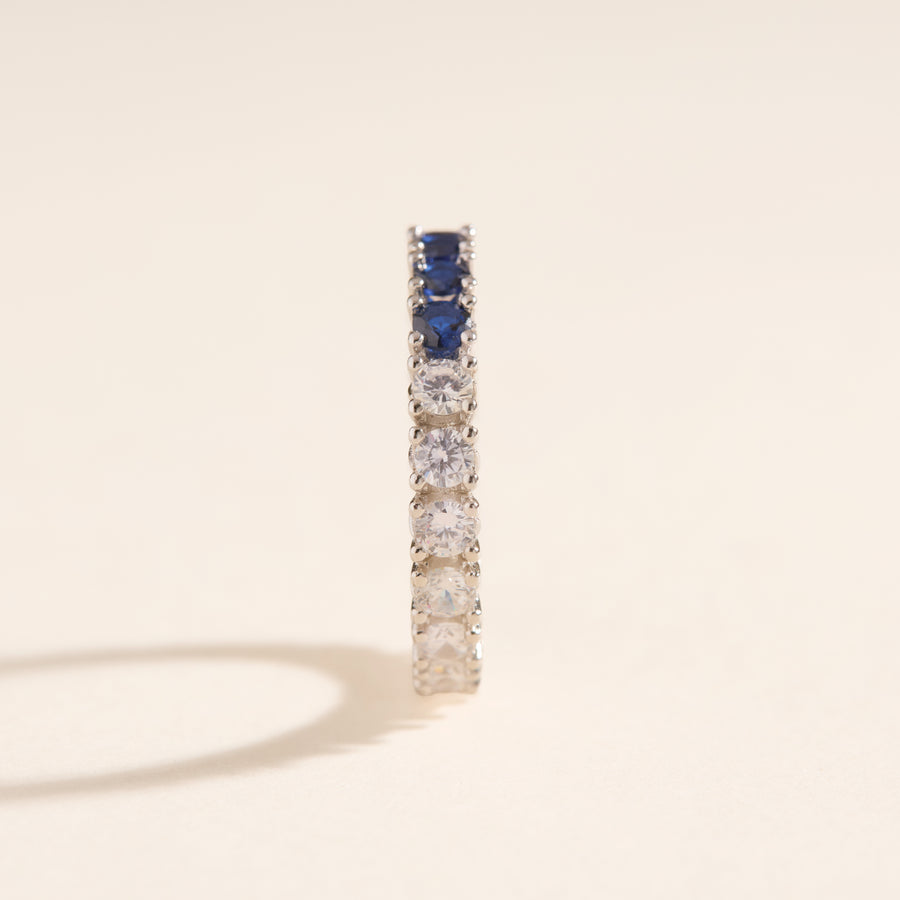 Sabrina Chunky Double Sparkling Ring