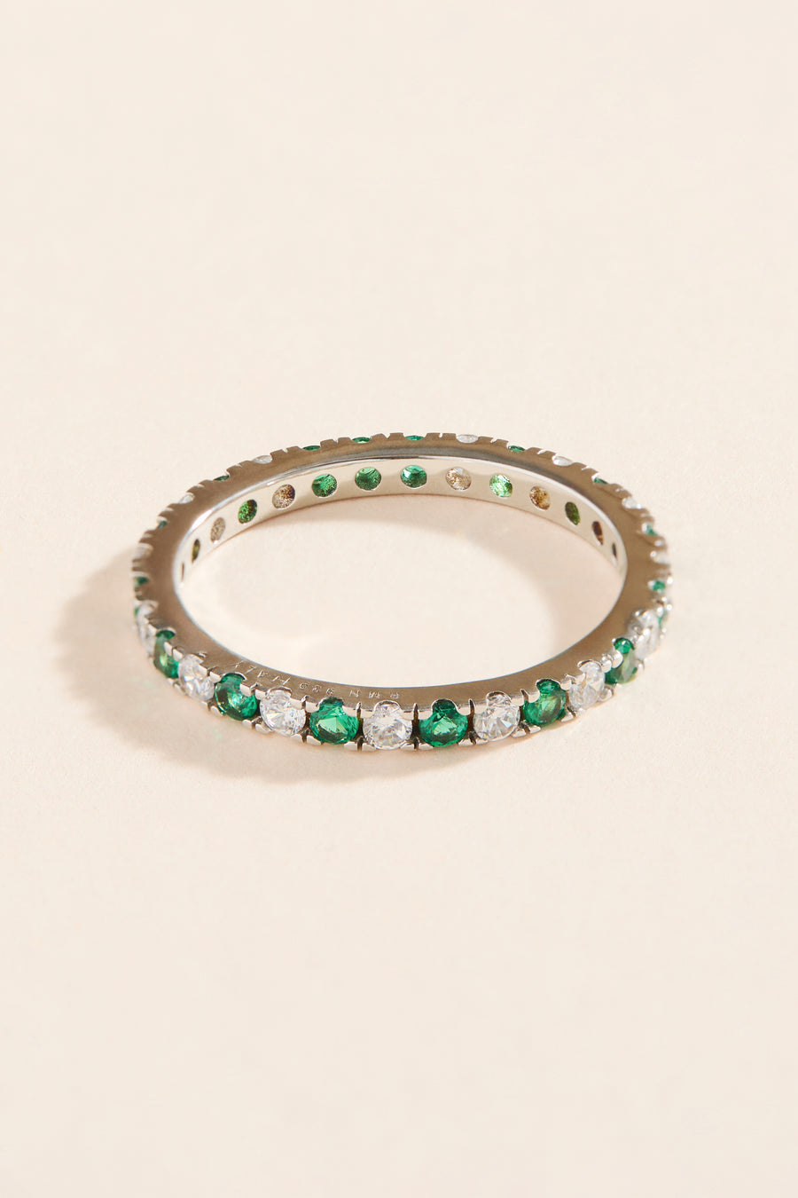 Sabrina Green Sparkling Ring