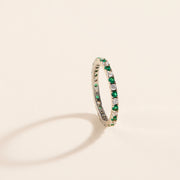 Sabrina Green Sparkling Ring
