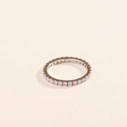 Sabrina pink sparkling ring