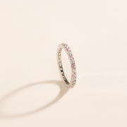 Sabrina pink sparkling ring