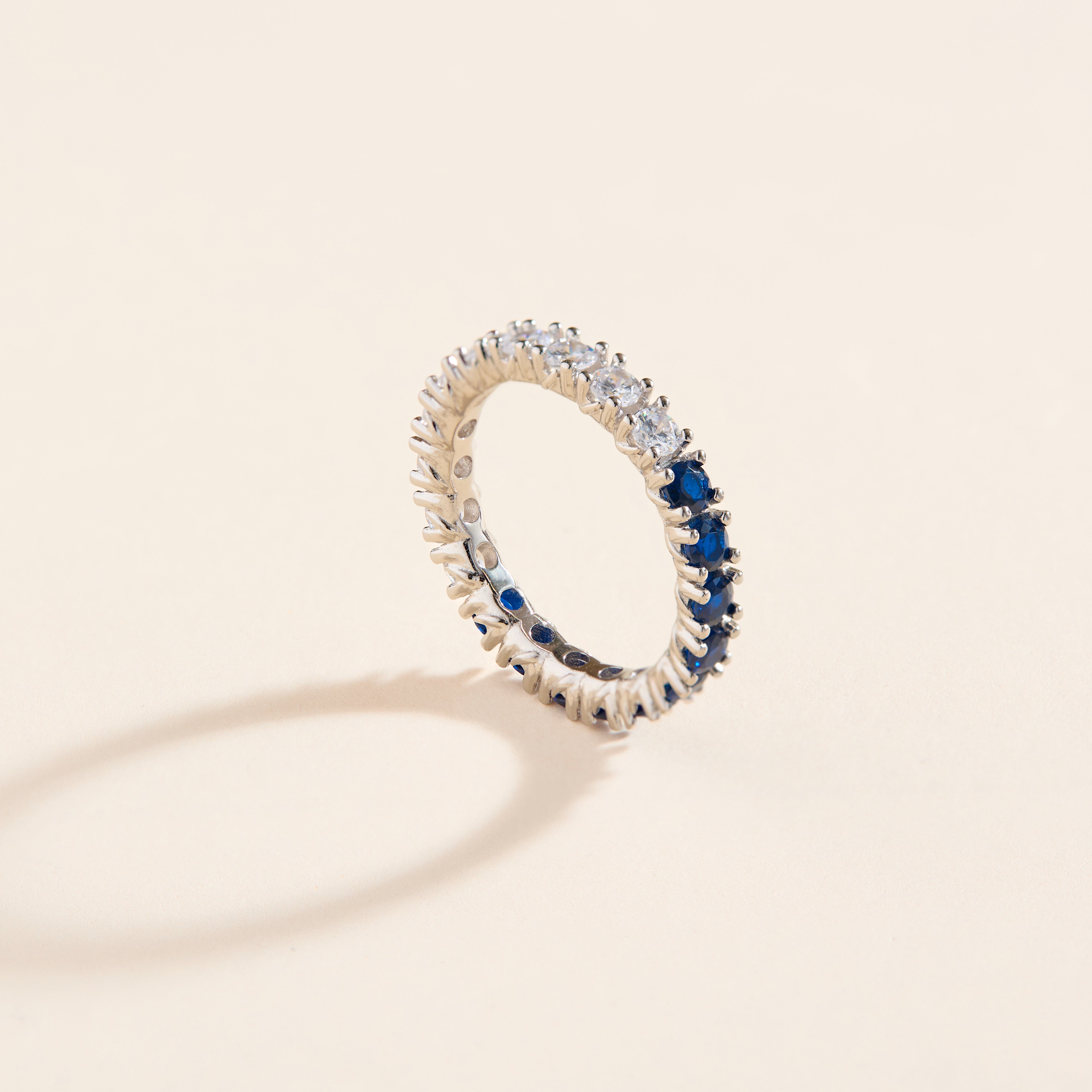 Sabrina Chunky Double Sparkling Ring