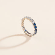 Sabrina Chunky Double Sparkling Ring